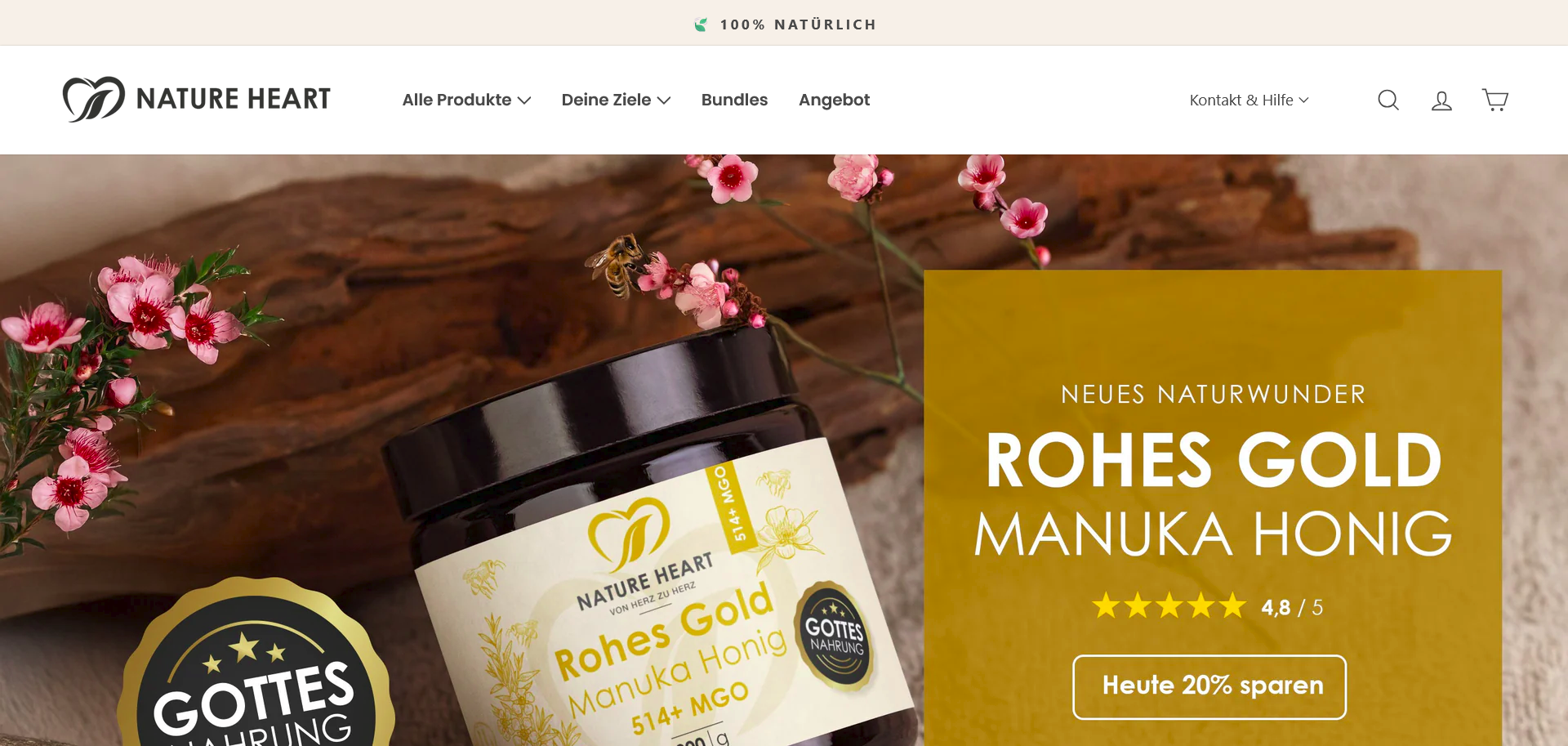 Nature Heart – Partnerprogramm & Rabattcode PREISNAVI