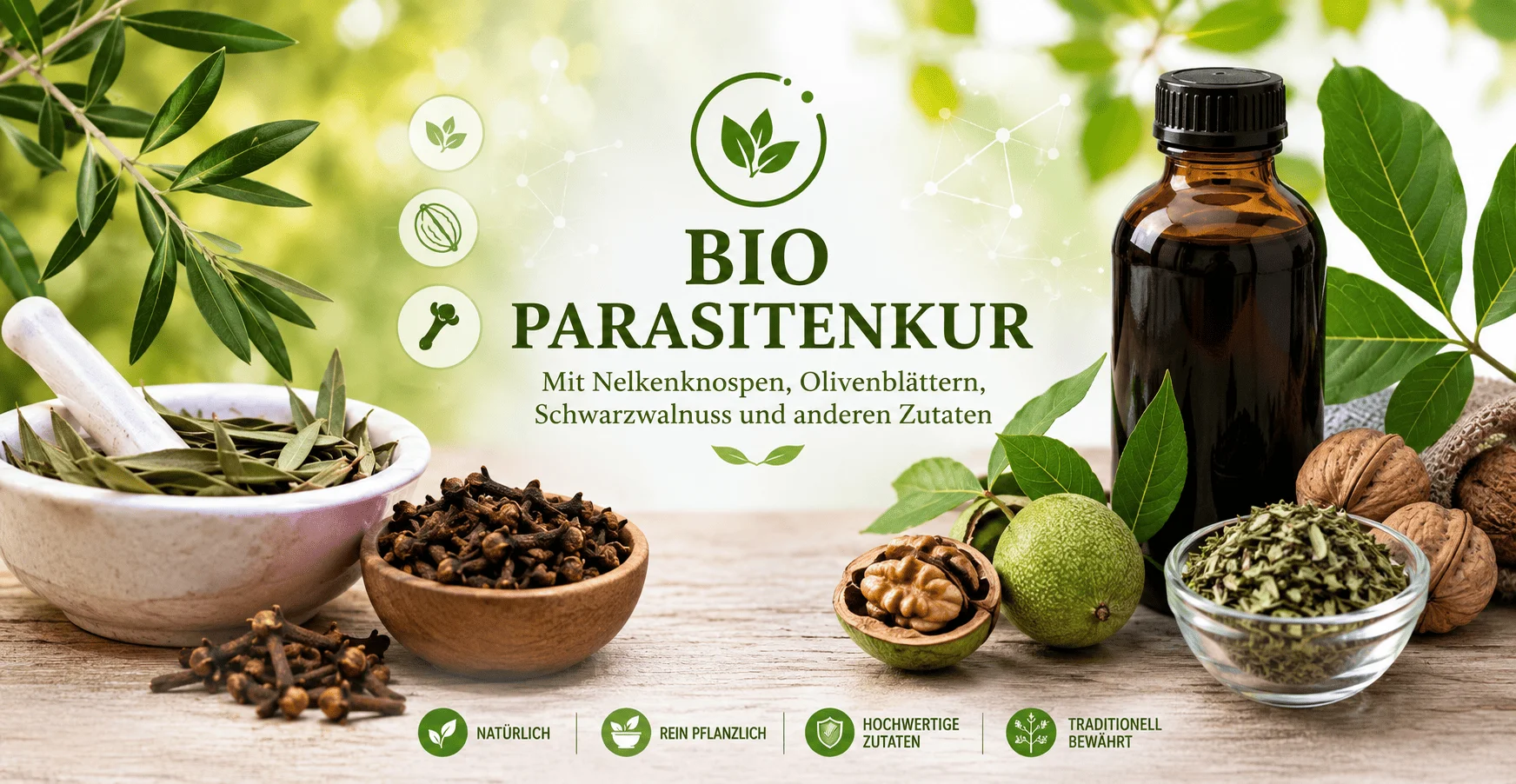 Erfahre was eine Bio Parasiten ist, was sie kann und alles zu deren Anwendung und Inhaltsstoffen.