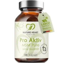 Nature Heart MSM Pure Pro Aktiv Nature Heart MSM Pure Pro Aktiv. Rabattcode, Kundenerfahrungen, sowie Hinweise zur Anwendung und Inhaltsstoffe.
